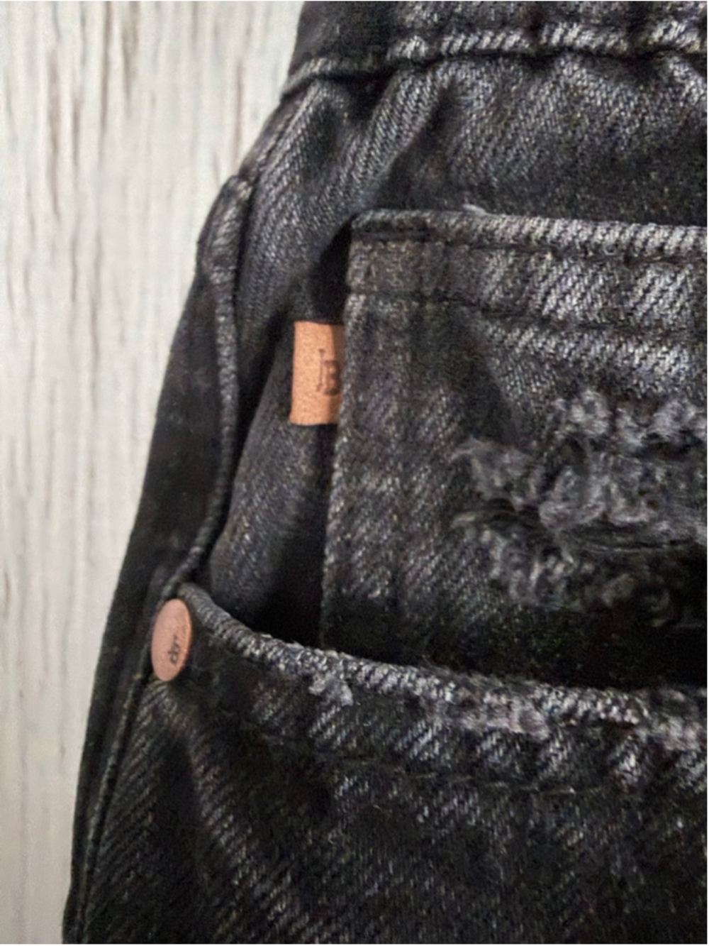 Women's Judy Blue Black Distressed Stretch Denim Skirt Plus Size XL - Picture 2 of 5
